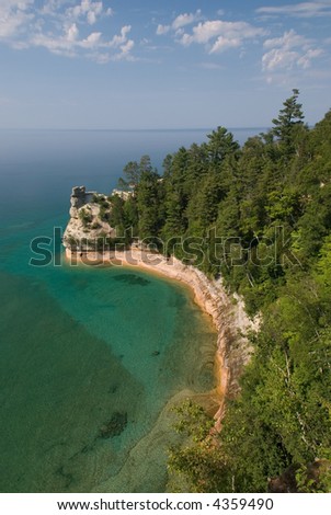 Miner’s Castle in Pictured Rocks National Lakeshore
