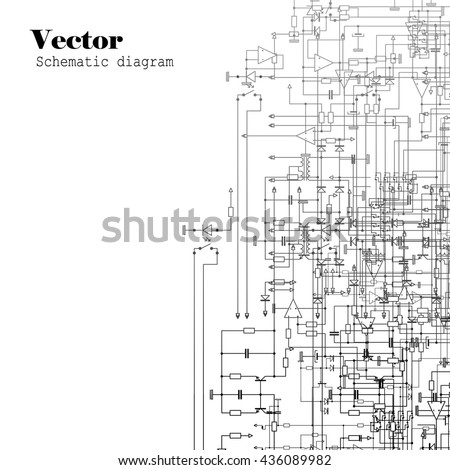 schematic diagram Royalty-Free Stock Photo #436089982