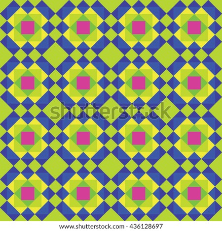 Vector seamless pattern. Abstract geometric background