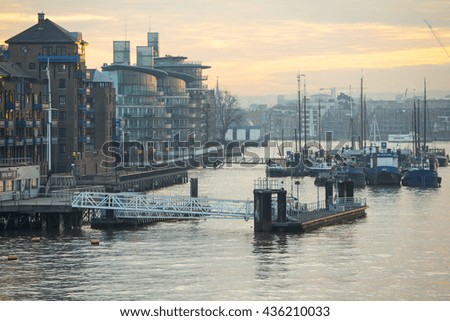 River Thames, London, England, United Kingdom, Europe