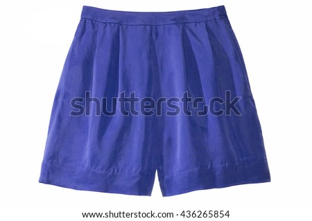 Blue women's boxers
