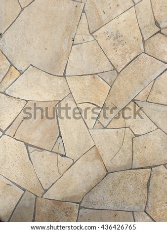 pattern of rough stone wall
