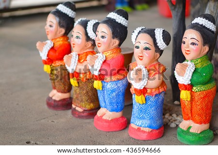 Ceramic dolls 