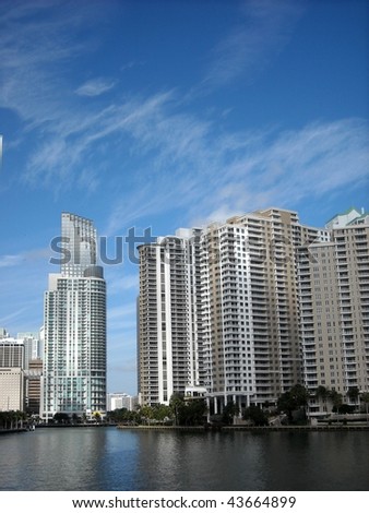 Brickell Key and Downtown Miami