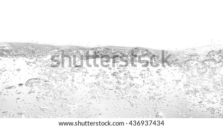 Water,water splash isolated on white background

