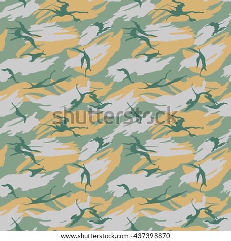Disruptive Camouflage Pattern. Second Forest Version.