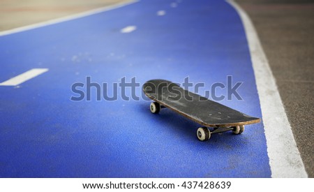 Skate Skateboard Activity Extreme Sport Playing Concept