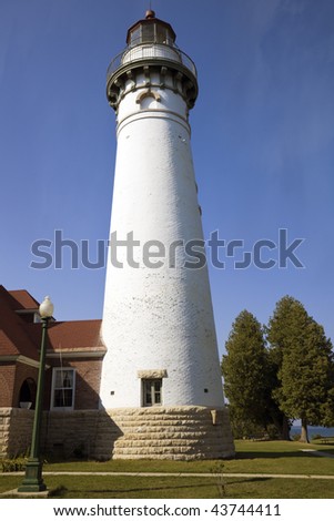 Seul Choix Point Lighthouse in Michigan