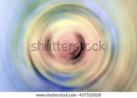 Colourful radial defocused textured background,Abstract background with circle color.