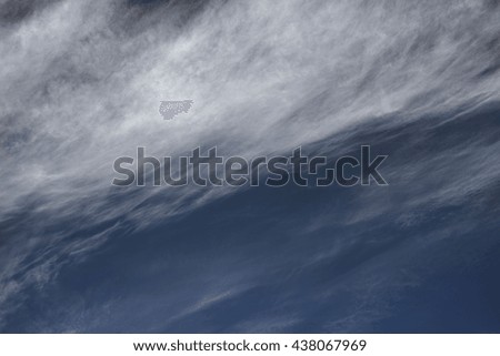 Clouds as a background or texture