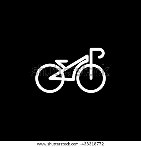 Bicycle icon vector illustration eps10.