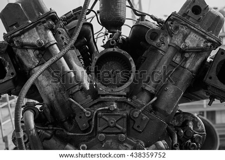 Navy diesel engine