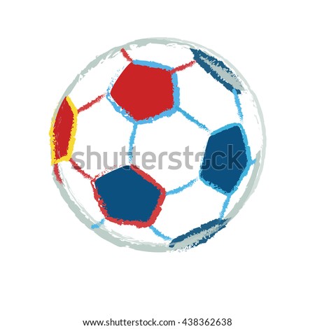 Soccer ball. Foot ball. vector illustration.