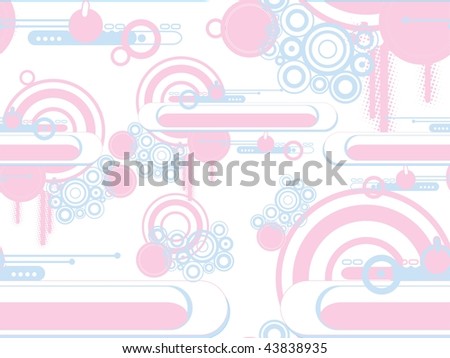 background with grungy pattern artwork, vector illustration