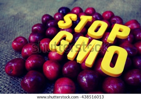 Stop the spread of the GMO