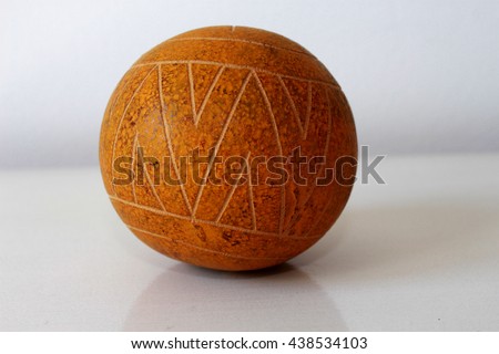Carved gourd