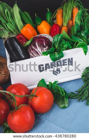 Vegetables fresh from the harvest