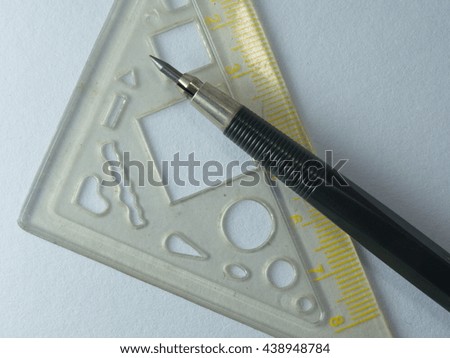 ruler protractor triangle
