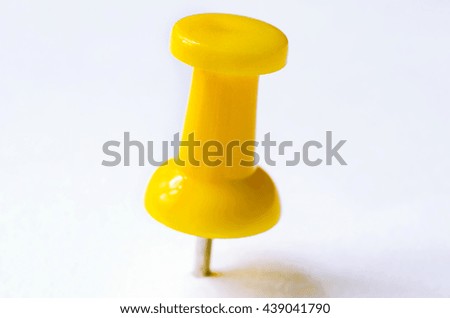 yellow pin in a board macro