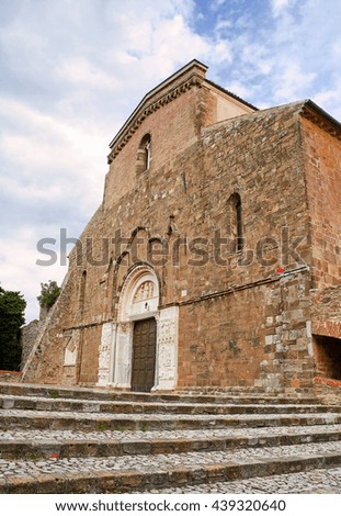 abbey of San Giovanni in Venere in Fossacesia (Italy)