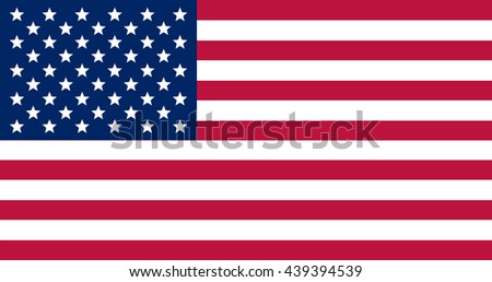 vector image of american flag. Flag USA. US Flag. Martin Luther King Day. Stripes and stars
