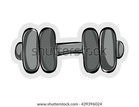 Weight icon. Heavy weight design. vector graphic