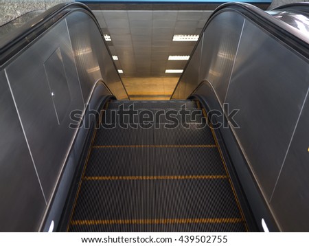 down escalator