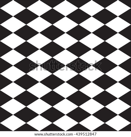 Rhombus black horizontal