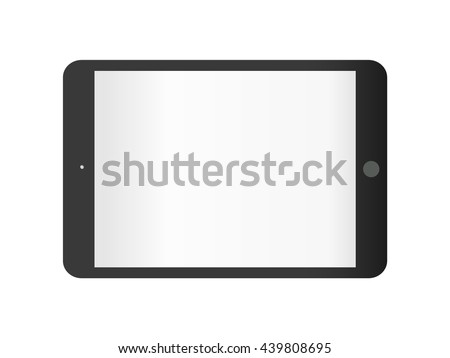 Tablet vector icon, vector. flat style Royalty-Free Stock Photo #439808695
