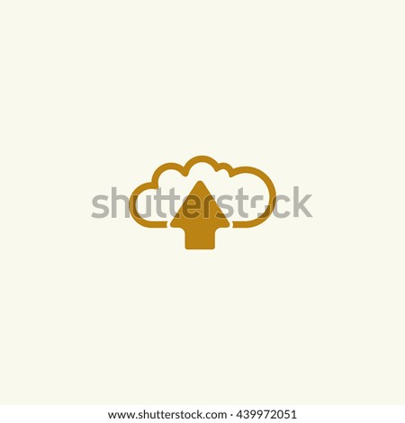 Cloud download icon.