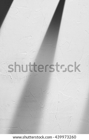Gray Concrete Wall With Beam Light and Shadow Texture