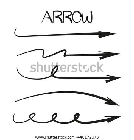 hand drawn arrows