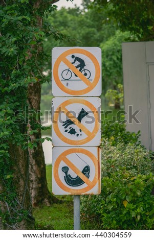 Prohibited set symbols. Forbidden sign collection. Sticker for supermarkets and shopping center