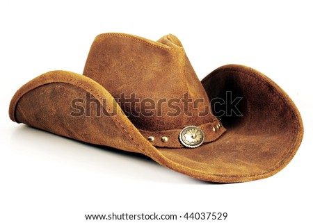Brown Cowboy Hat Royalty-Free Stock Photo #44037529