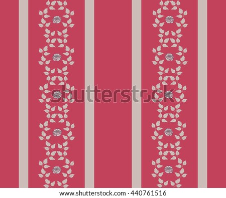 Seamless pattern. Graphic Design with flowers.