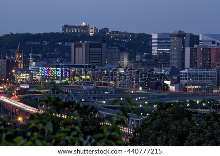Cincinnati, Ohio from Covington, Kentucky