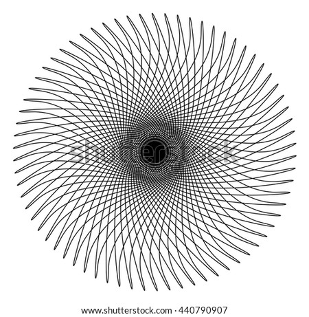 Geometric optical illusion