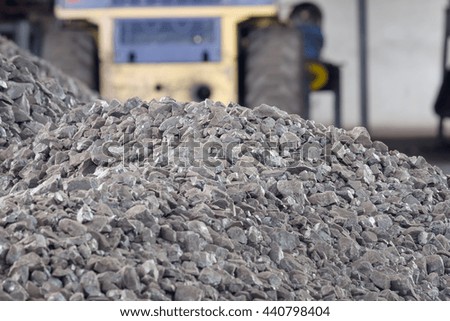 Coal mineral black cube stone background