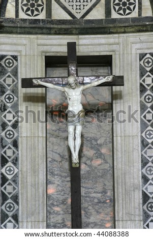 crucifixion in chrche