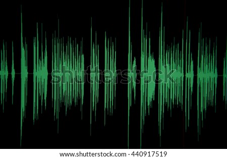 Sound waves in computer program