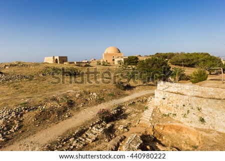 Fortress in Rethymno, Crete in Greece
