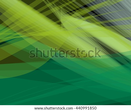 Abstract green vector background banner, transparent wave lines shapes for brochure, website, flyer design and business card. Green smoke wave form. Green wavy shapes background striped.
