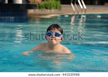 I like swimming