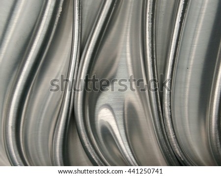 Abstract aluminium background