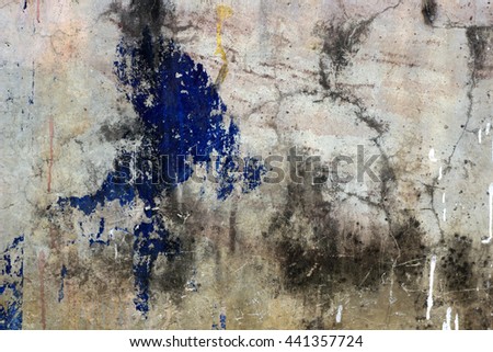Concrete Grungy Texture Background with Paint