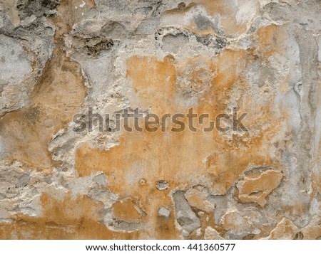 closeup old rock and cement wall background