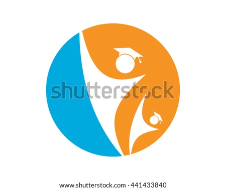 academic figure image vector icon logo symbol