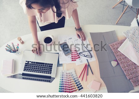Designer at office