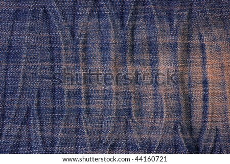 Jeans and jeans background texture