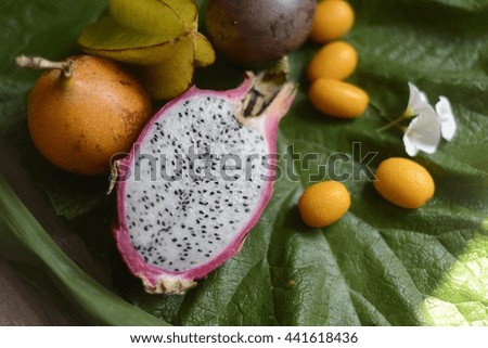 
exotic fruits